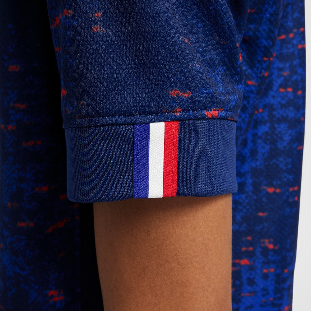 France Women's National Team Youth 2025/26 Home Replica Jersey - Nike Blue