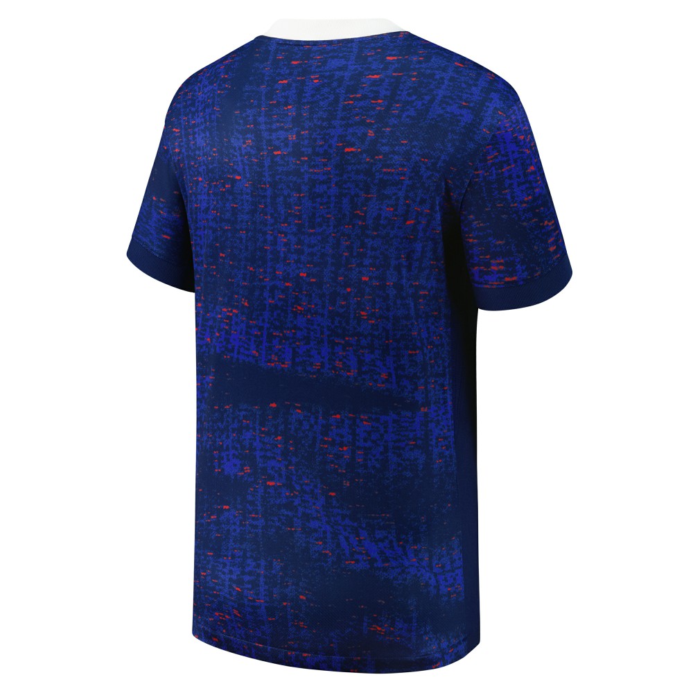 France Women's National Team Youth 2025/26 Home Replica Jersey - Nike Blue