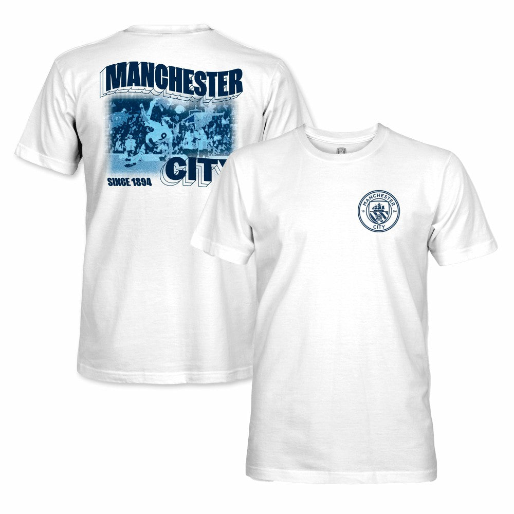Manchester City 1863FC Duo Tone Player T-Shirt -  White