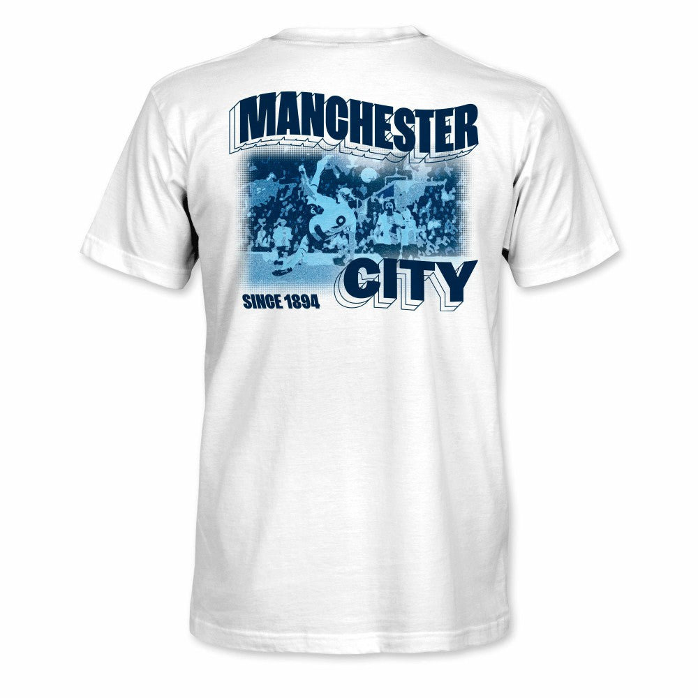 Manchester City 1863FC Duo Tone Player T-Shirt -  White