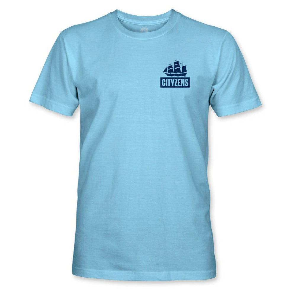 Manchester City 1863FC Our City Arc T-Shirt -  Sky Blue