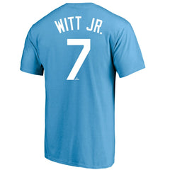MLB Bobby Witt Jr. Kansas City Royals Fanatics Big & Tall Name & Number T-Shirt