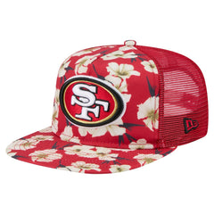 Adventure Pattern Golfer Snapback Hat - San Francisco 49ers