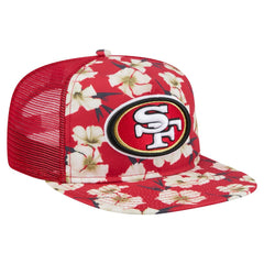 Adventure Pattern Golfer Snapback Hat - San Francisco 49ers