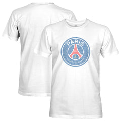 Paris Saint-Germain 1863FC Color Badge T-Shirt -  White