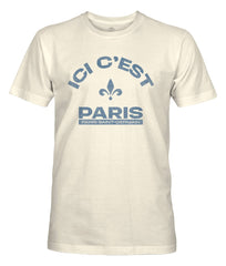 Paris Saint-Germain 1863FC Team Arch T-Shirt -  Tan