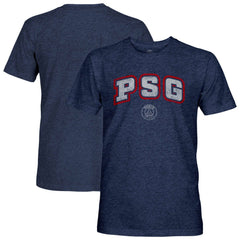 Paris Saint-Germain 1863FC Athletic Wordmark Vintage Tri-Blend T-Shirt -  Navy