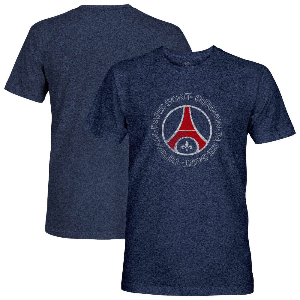 Paris Saint-Germain 1863FC Roundabout Vintage Tri-Blend T-Shirt -  Navy