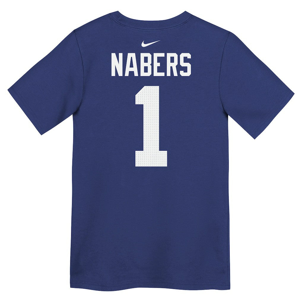 Malik Nabers  Preschool Name & Number T-Shirt - New York Giants