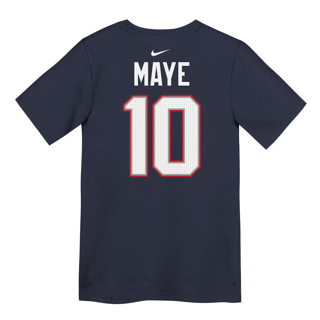 Drake Maye  Preschool Player Name & Number T-Shirt - New England Patriots