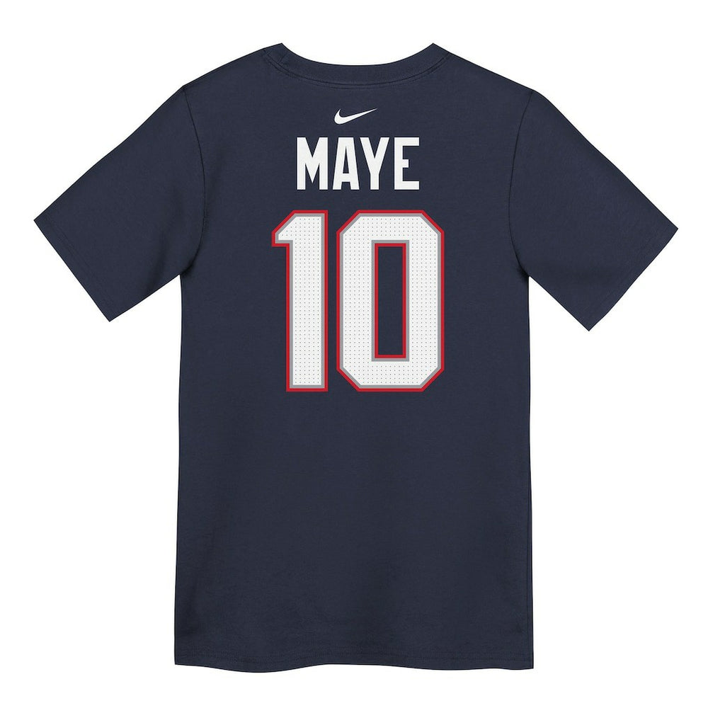 Drake Maye  Preschool Player Name & Number T-Shirt - New England Patriots