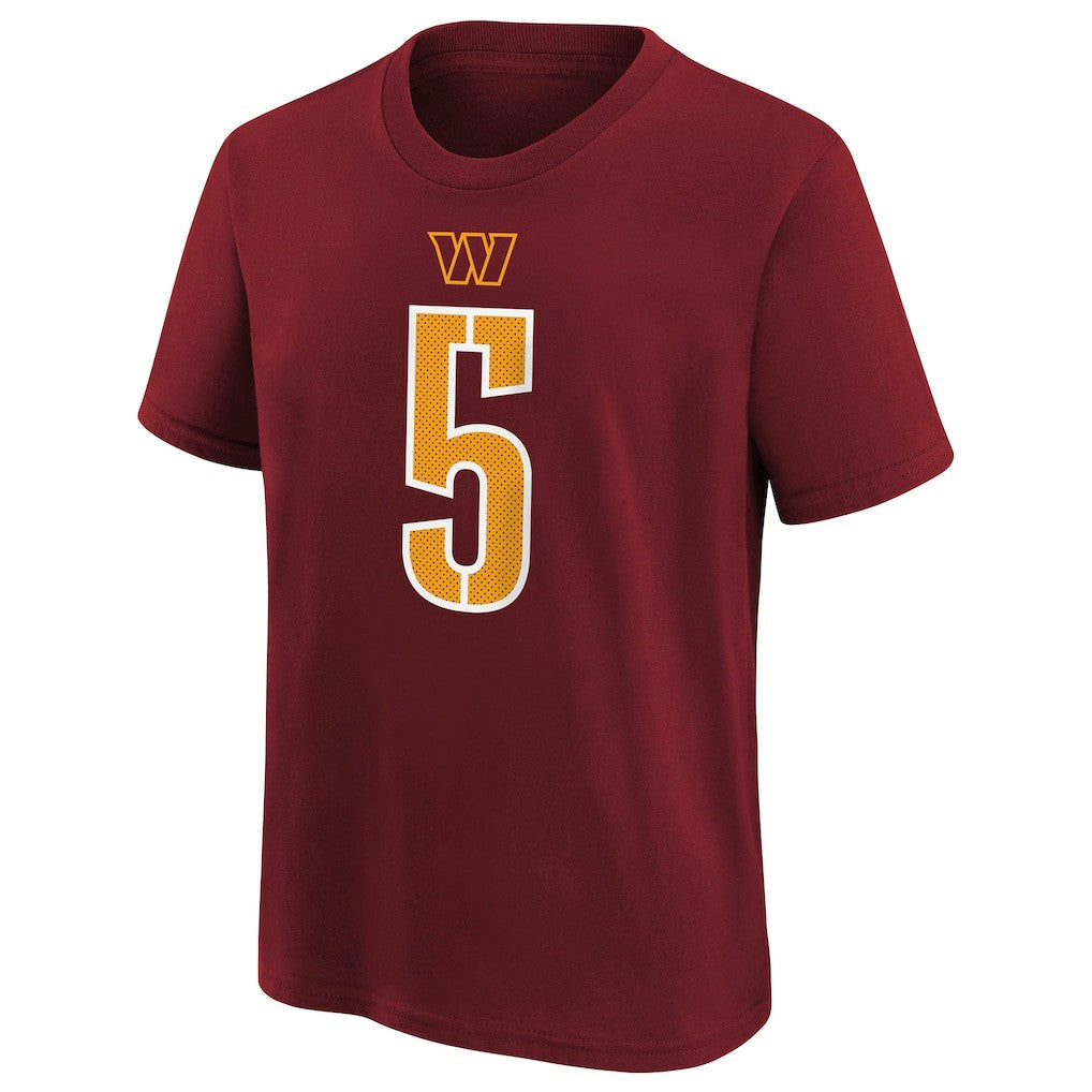 Jayden Daniels  Preschool Player Name & Number T-Shirt - Washington Commanders