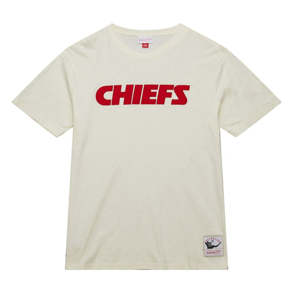 Vintage Logo Heritage Slub T-Shirt - Kansas City Chiefs