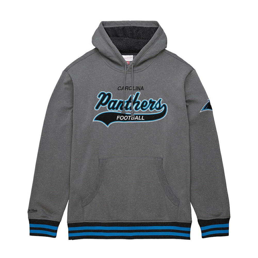 Vintage Logo Snow Washed Fleece Pullover Hoodie - Carolina Panthers