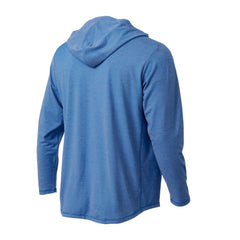 MLB Los Angeles Dodgers Butter Stripe Tri-Blend Long Sleeve Hoodie T-Shirt - Royal