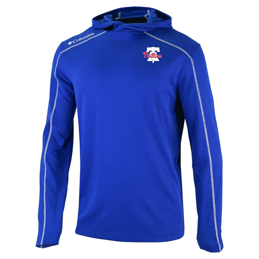 MLB Philadelphia Phillies Columbia Omni-Wick Shotgun Pullover Hoodie