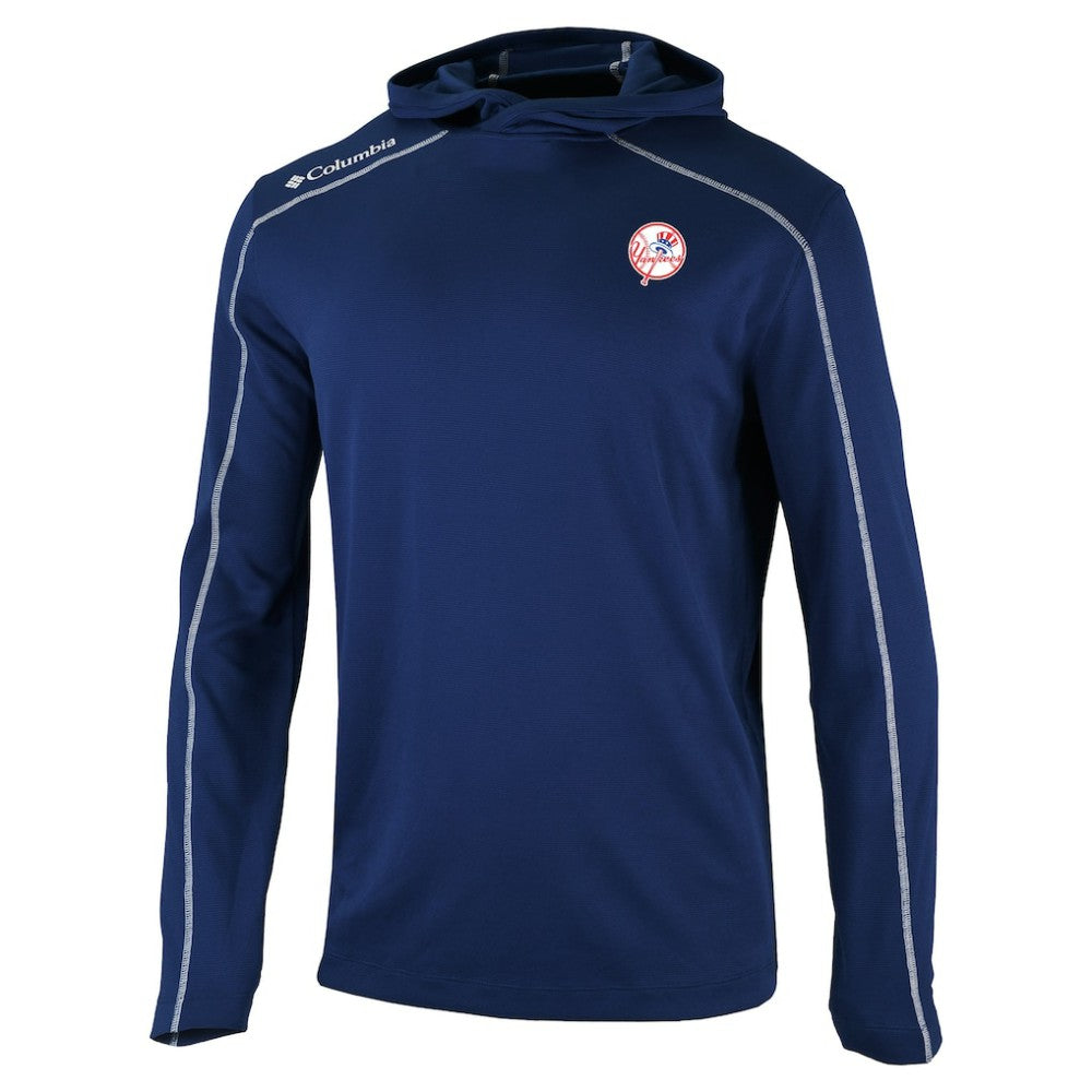 MLB New York Yankees Columbia Omni-Wick Shotgun Pullover Hoodie