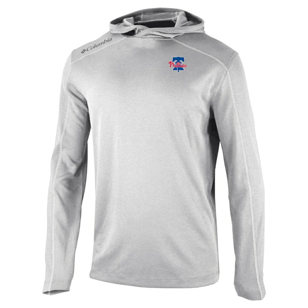 MLB Philadelphia Phillies Columbia Omni-Wick Shotgun Pullover Hoodie