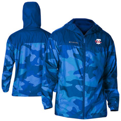 MLB Philadelphia Phillies Columbia Camo Flash Challenger Full-Zip Windbreaker Jacket