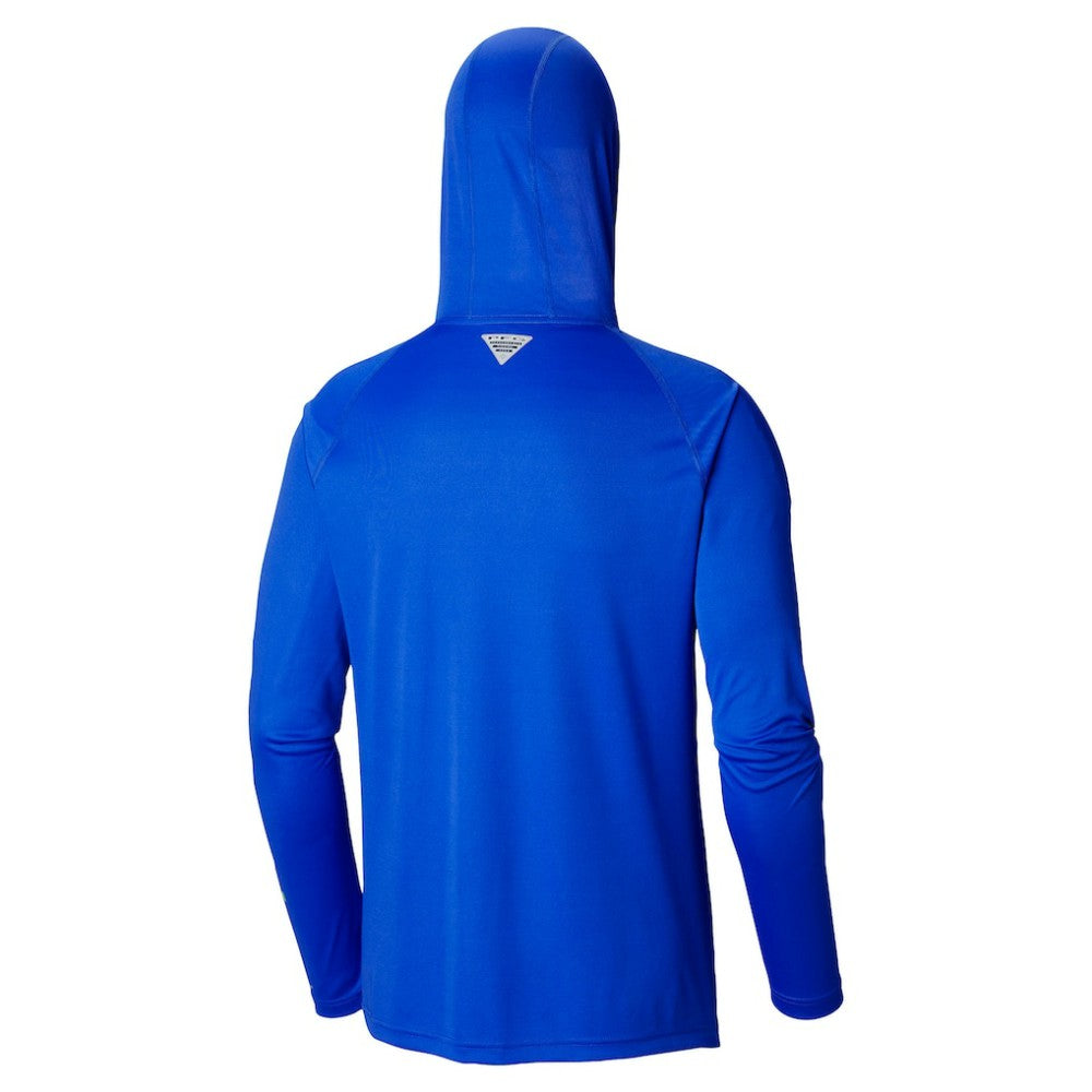 MLB Philadelphia Phillies Columbia Omni-Wick Terminal Tackle Raglan Long Sleeve Hoodie T-Shirt