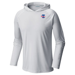 MLB Philadelphia Phillies Columbia Omni-Wick Terminal Tackle Raglan Long Sleeve Hoodie T-Shirt
