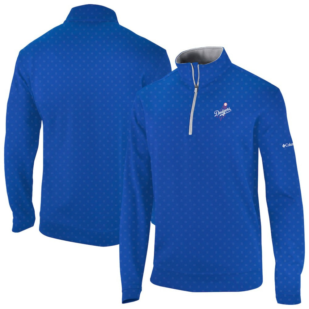 MLB Los Angeles Dodgers Columbia Wickham Hills Omni-Wick Quarter-Zip Jacket