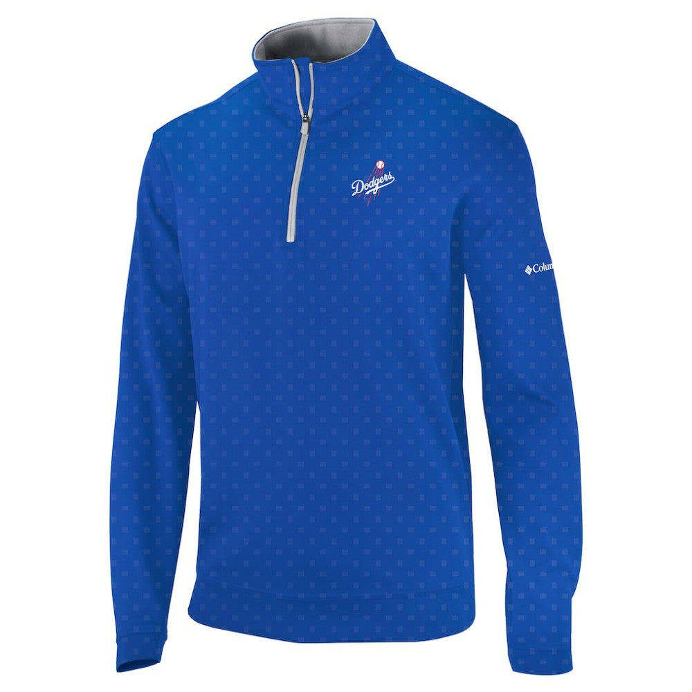 MLB Los Angeles Dodgers Columbia Wickham Hills Omni-Wick Quarter-Zip Jacket