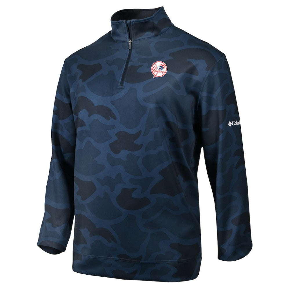 MLB New York Yankees Columbia Wickham Hills Omni-Wick Quarter-Zip Jacket