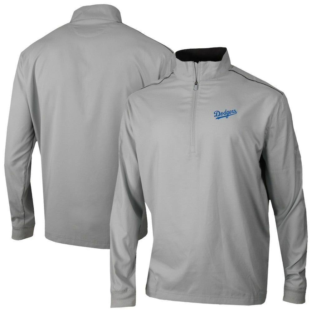 MLB Los Angeles Dodgers Columbia Omni-Wick Bogey's Paradise Quarter-Zip Top