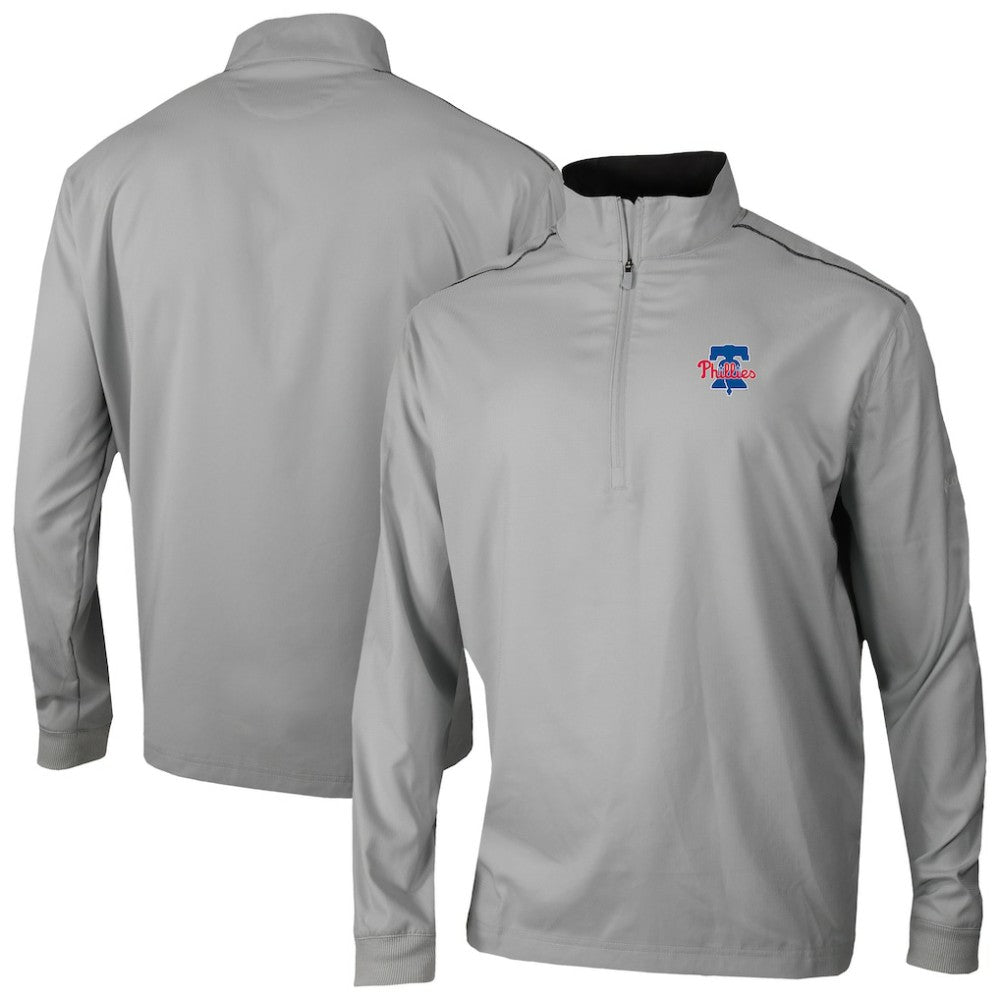 MLB Philadelphia Phillies Columbia Omni-Wick Bogey's Paradise Quarter-Zip Top