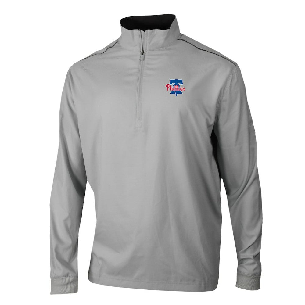 MLB Philadelphia Phillies Columbia Omni-Wick Bogey's Paradise Quarter-Zip Top