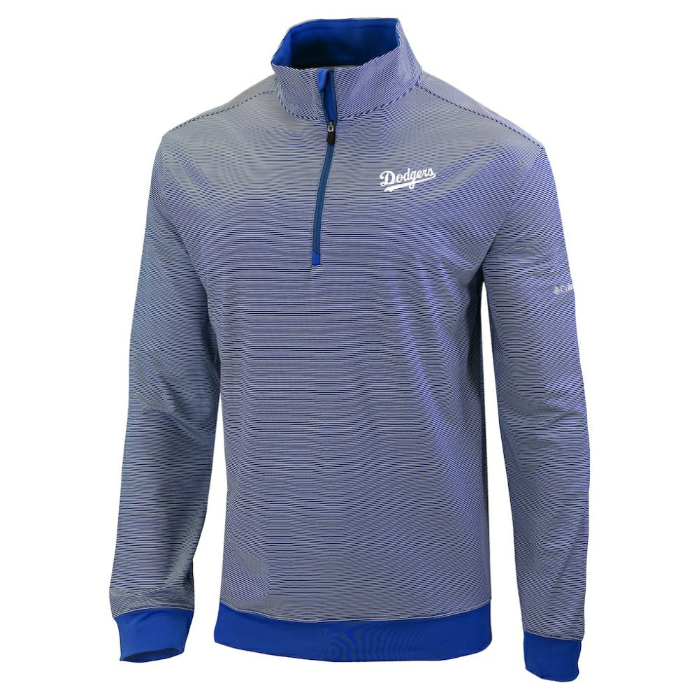 MLB Los Angeles Dodgers Columbia Omni-Wick Even Lie Quarter-Zip Pullover Top