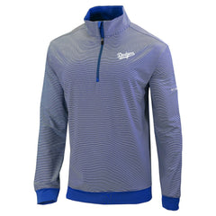 MLB Los Angeles Dodgers Columbia Omni-Wick Even Lie Quarter-Zip Pullover Top