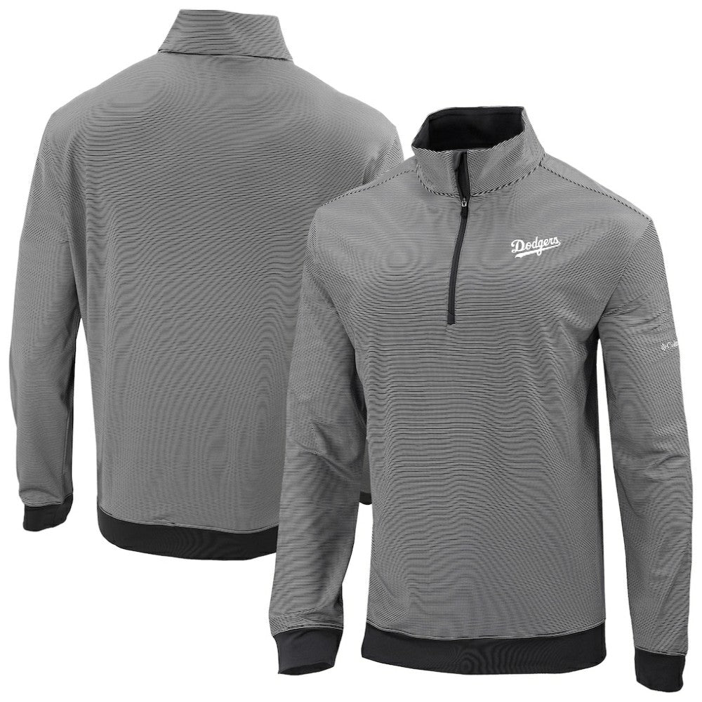MLB Los Angeles Dodgers Columbia Omni-Wick Even Lie Quarter-Zip Pullover Top