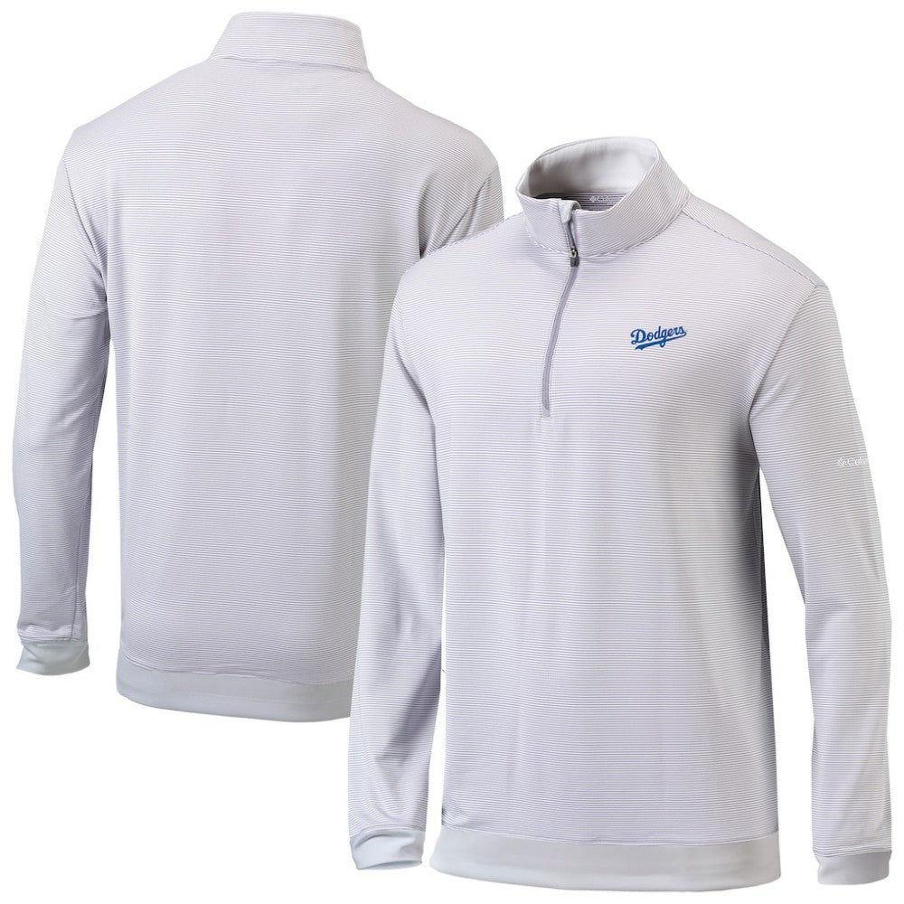 MLB Los Angeles Dodgers Columbia Omni-Wick Even Lie Quarter-Zip Pullover Top
