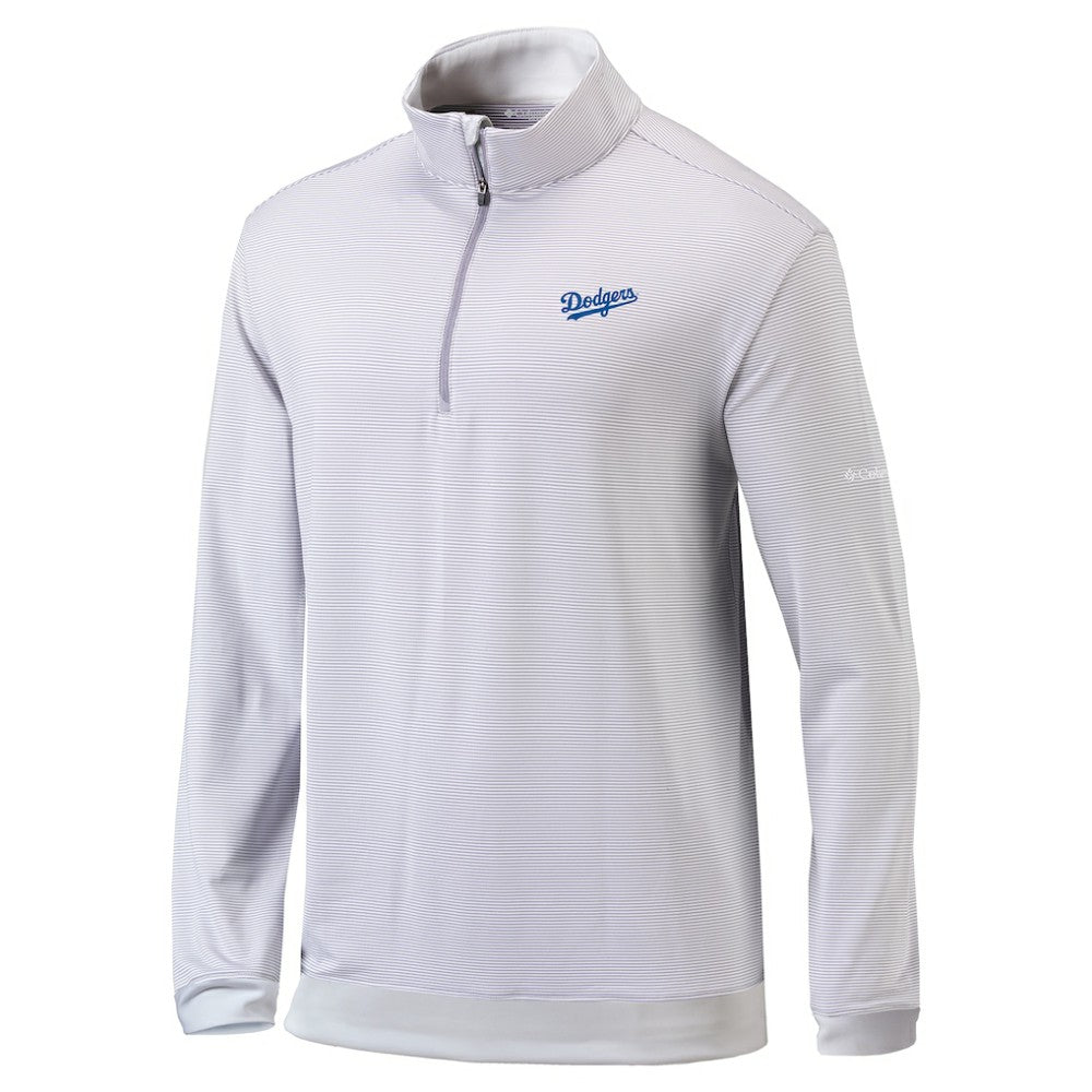 MLB Los Angeles Dodgers Columbia Omni-Wick Even Lie Quarter-Zip Pullover Top