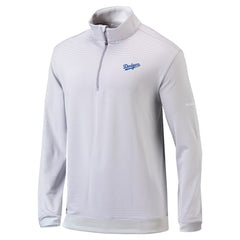 MLB Los Angeles Dodgers Columbia Omni-Wick Even Lie Quarter-Zip Pullover Top
