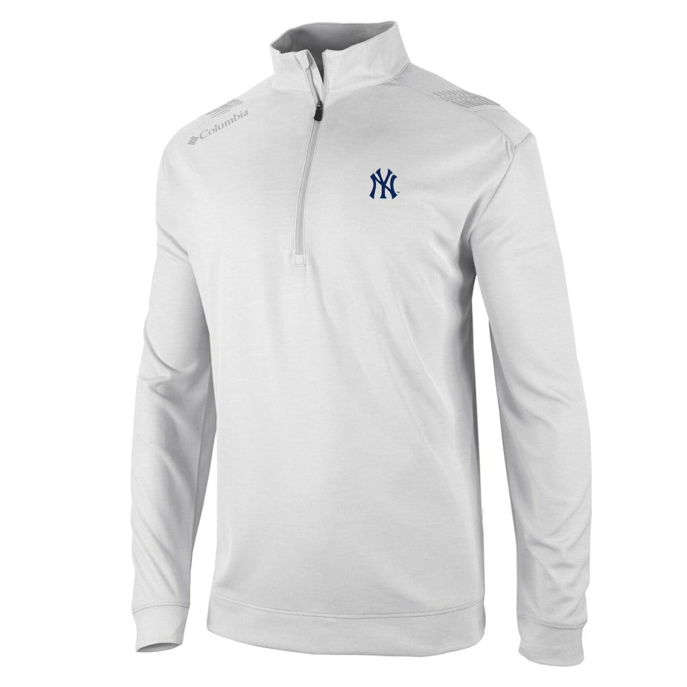 MLB New York Yankees Columbia Oakland Downs Omni-Wick Quarter-Zip Top