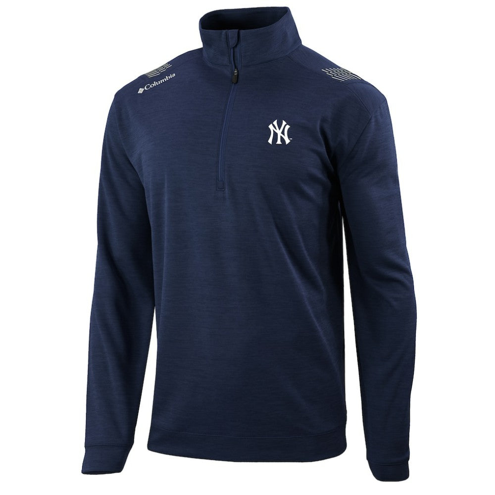 MLB New York Yankees Columbia Oakland Downs Omni-Wick Quarter-Zip Top