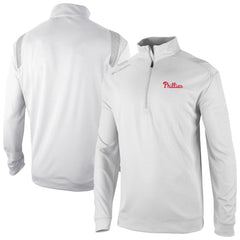 MLB Philadelphia Phillies Columbia Oakland Downs Omni-Wick Quarter-Zip Top