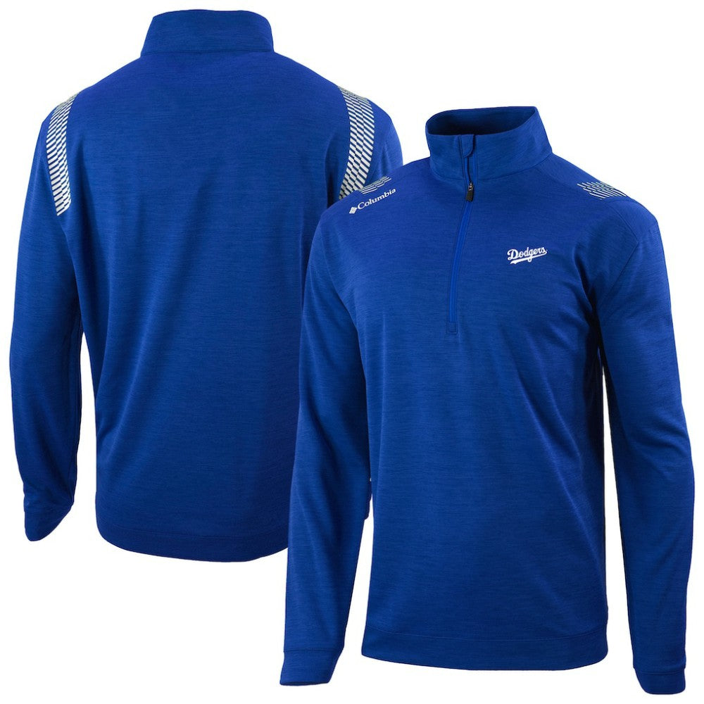 MLB Los Angeles Dodgers Columbia Oakland Downs Omni-Wick Quarter-Zip Top