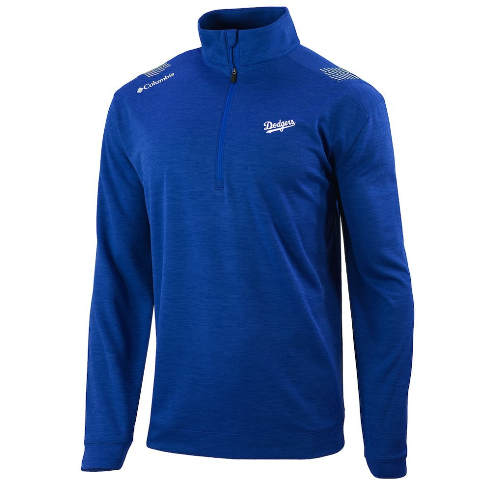 MLB Los Angeles Dodgers Columbia Oakland Downs Omni-Wick Quarter-Zip Top