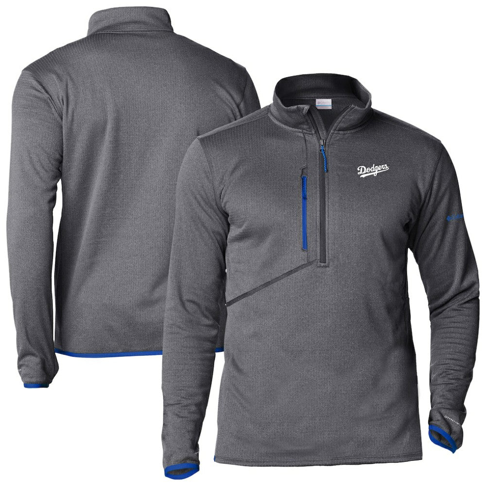 MLB Los Angeles Dodgers Columbia Park View Omni-Wick Half-Zip Top
