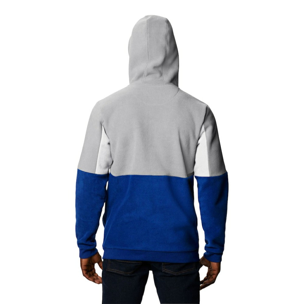 MLB Los Angeles Dodgers Columbia Lodge Fleece Quarter-Zip Hoodie