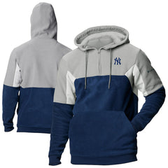 MLB New York Yankees Columbia Lodge Fleece Quarter-Zip Hoodie