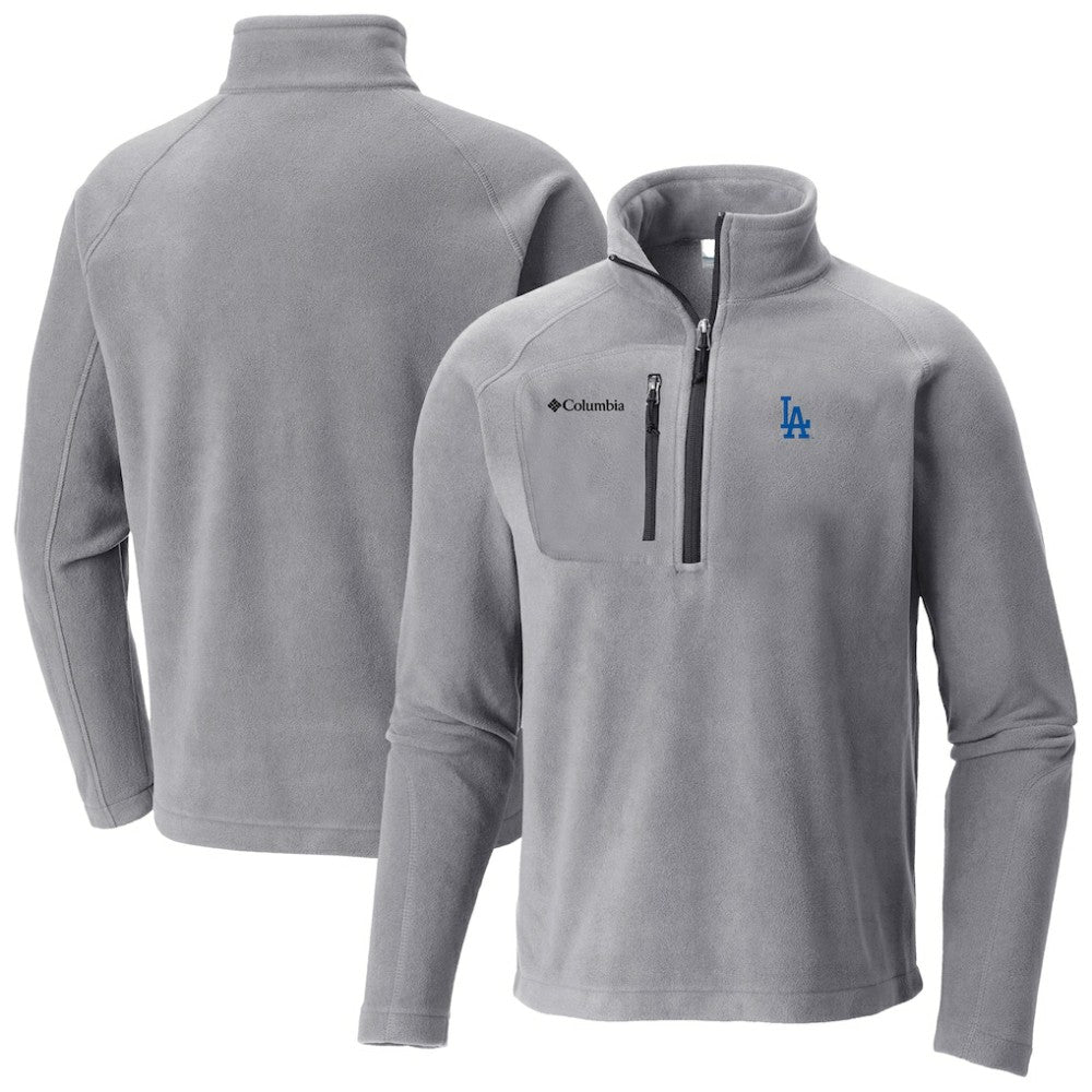 MLB Los Angeles Dodgers Columbia Fast Trek III Half-Zip Fleece Pullover