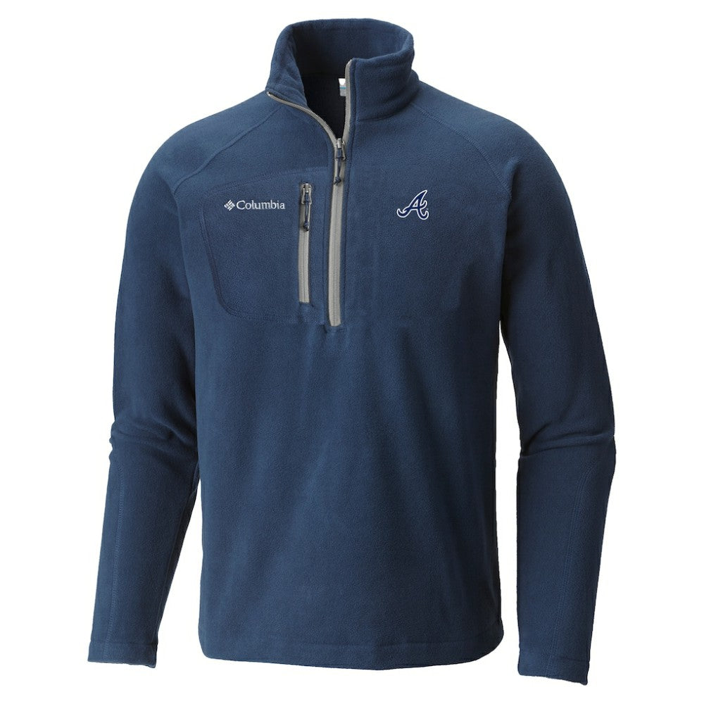 MLB Atlanta Braves Columbia Fast Trek III Half-Zip Fleece Pullover
