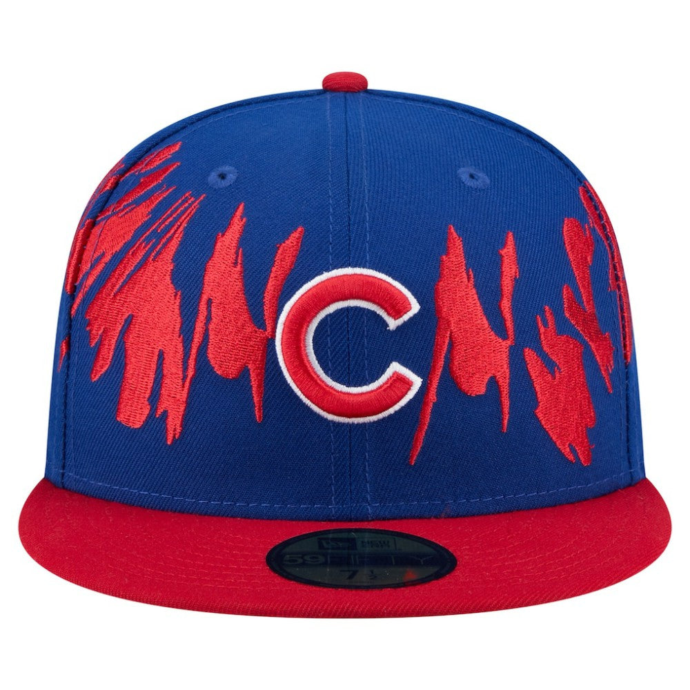 MLB Chicago Cubs New Era Retro Pattern 59FIFTY Fitted Hat