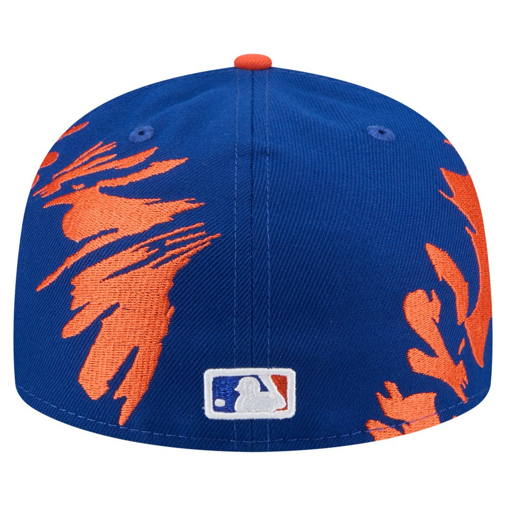 MLB New York Mets New Era Retro Pattern 59FIFTY Fitted Hat