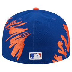 MLB New York Mets New Era Retro Pattern 59FIFTY Fitted Hat
